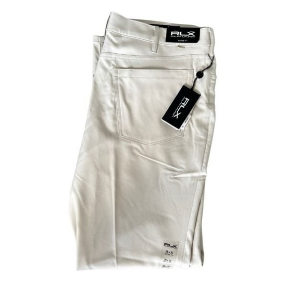 RLX Ralph Lauren Men's Size 38/32 Golf Pants Active Fit Sand Business Casual - Picture 1 of 15